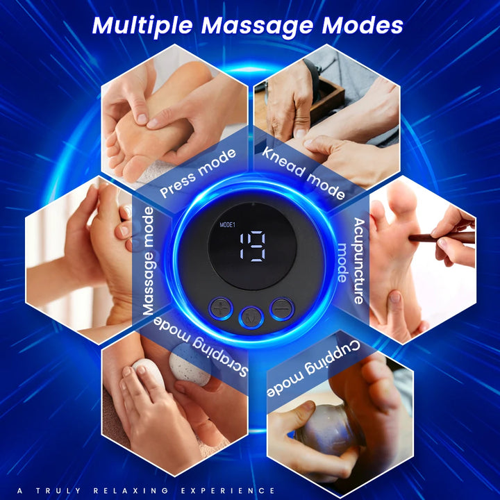 Electric Foot Massager Pad Muscle Massage Mat Ems Foot Acupoint Massage Relaxation Tens Feet Massager Pad Muscle Stimulatior